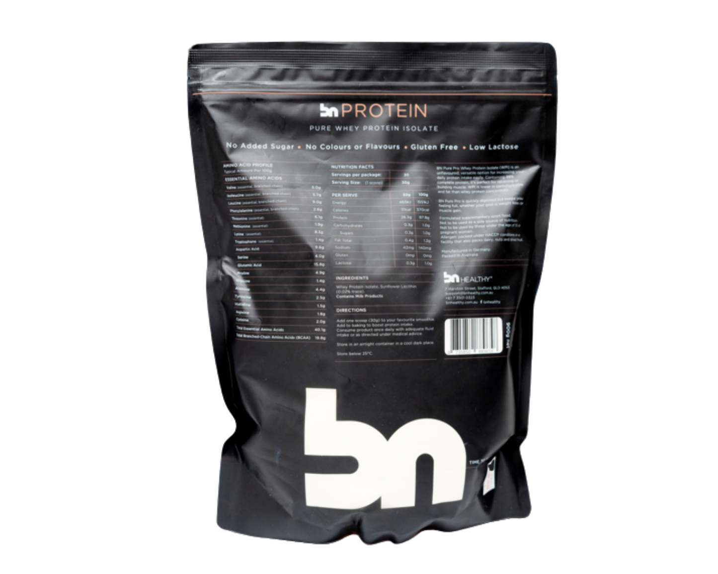 BN Protein - Whey Protein Isolate Powder