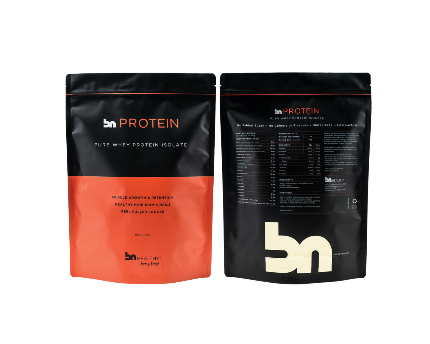 BN Protein - Whey Protein Isolate Powder