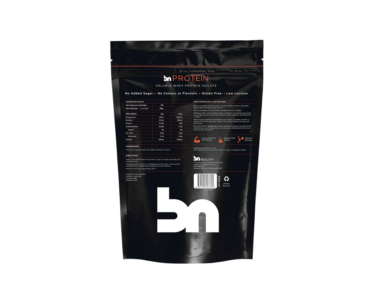 BN Protein - Whey Protein Isolate Powder