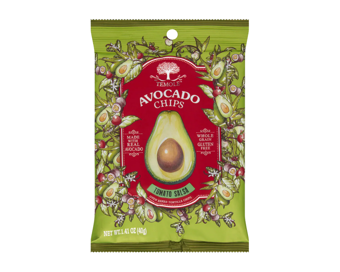 Temole Snack Avocado Chips 40g 5pack