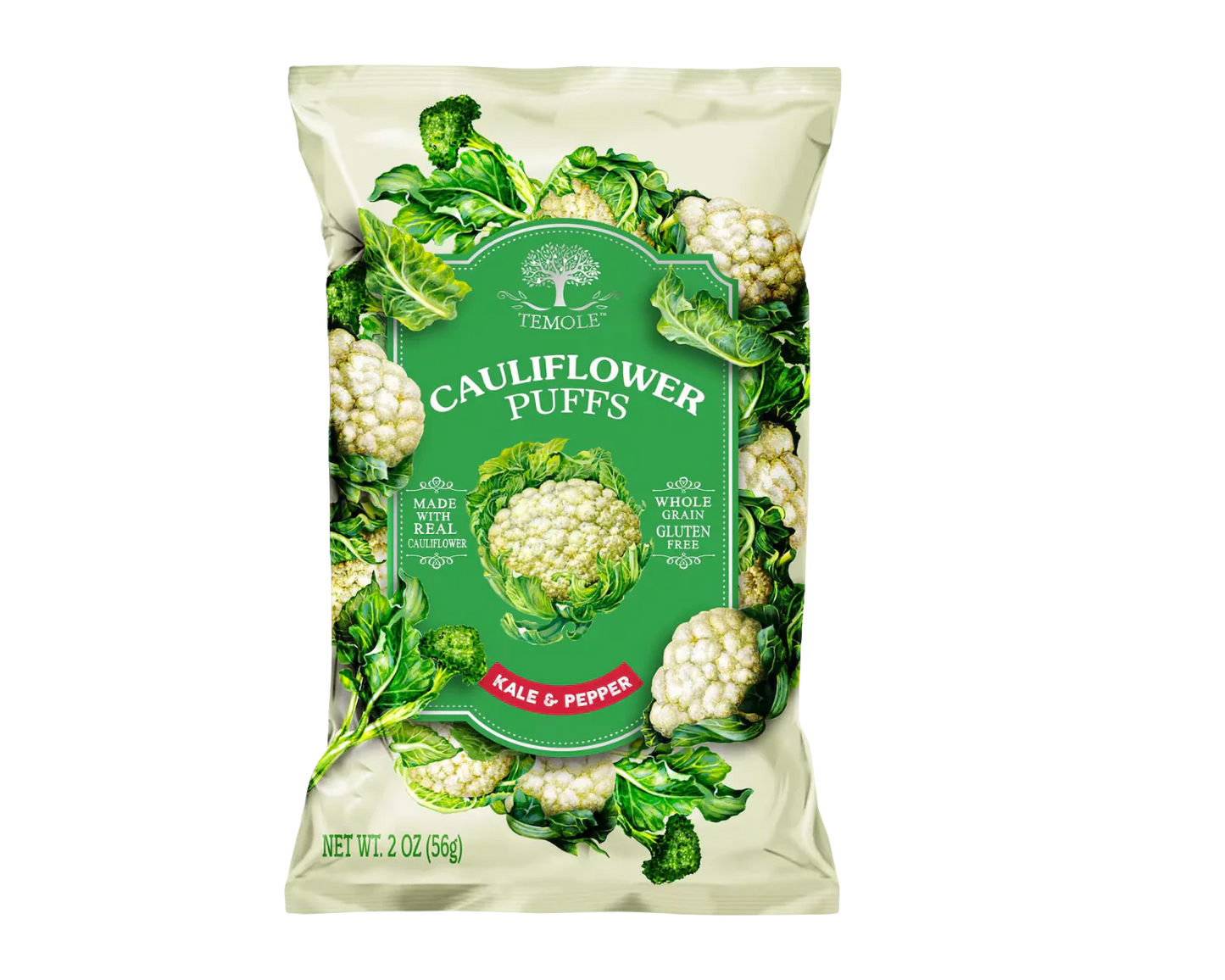 Temole Snack Cauliflower Puff 56g 5pack