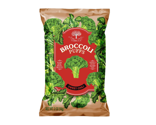 Temole Snack Broccoli Puff 56g 5pack