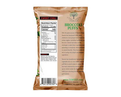 Temole Snack Broccoli Puff 56g 5pack