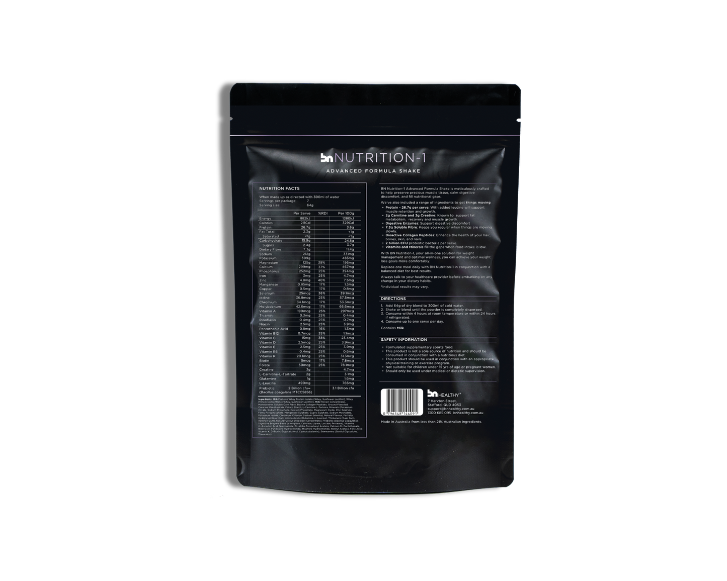 BN Nutrition-1  - Advanced Formula Shake