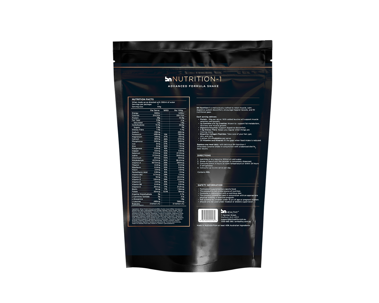 BN Nutrition-1  - Advanced Formula Shake