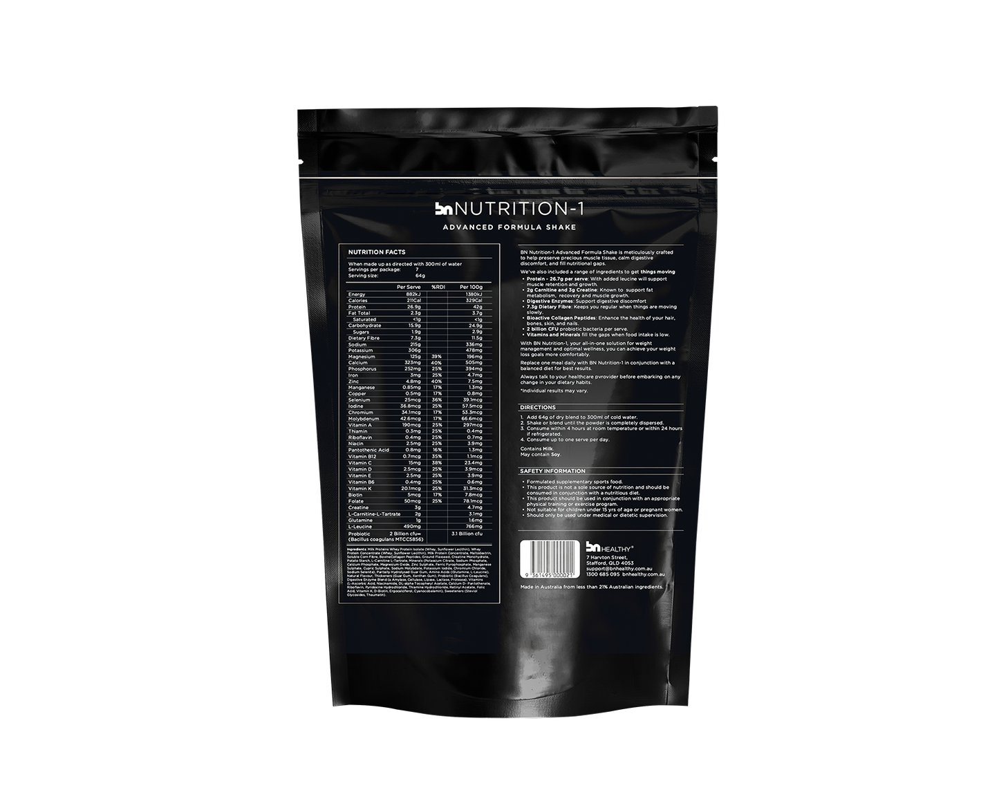 BN Nutrition-1  - Advanced Formula Shake