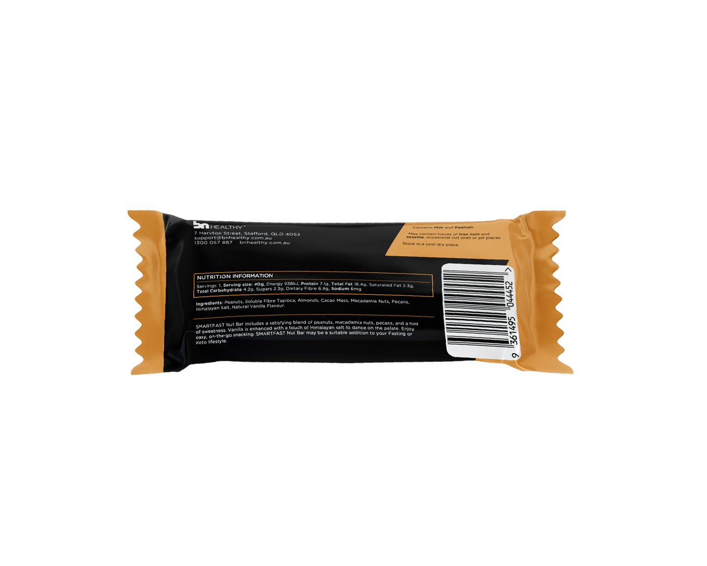 SMARTFAST Nut Bar (Pack of 6)